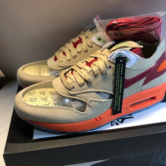 Nike CLOT x Air Max 1 2021 Kiss of Death, Men’s Size 9 Women’s Size 10.5 OG Box - Picture 3 of 16